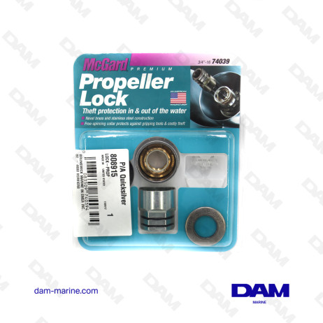 MERCURY PROPELLER ANTI-THEFT NUT KIT - MERCRUISER