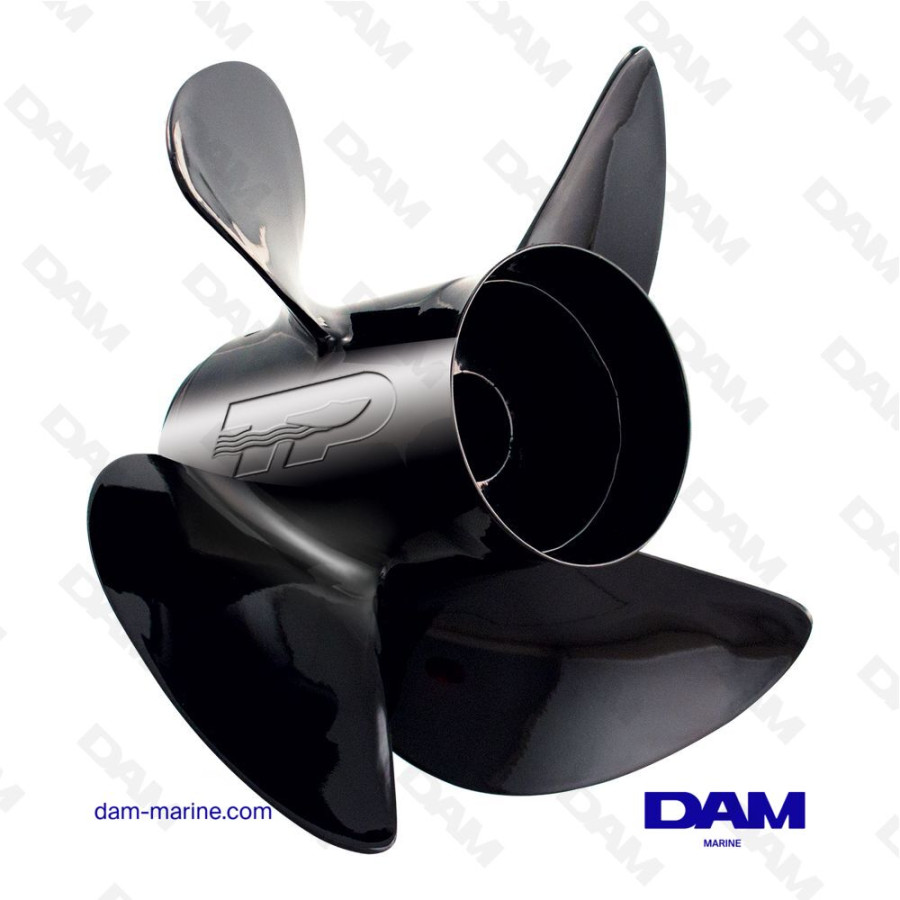 ALUMINUM PROPELLER 4 BLADE RH HUSTLER 14X11