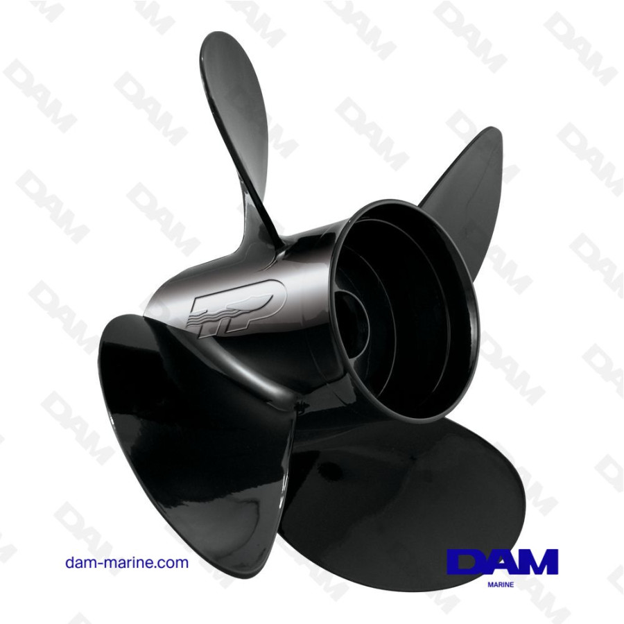 ALUMINUM PROPELLER 4 BLADE RH HUSTLER 14X19