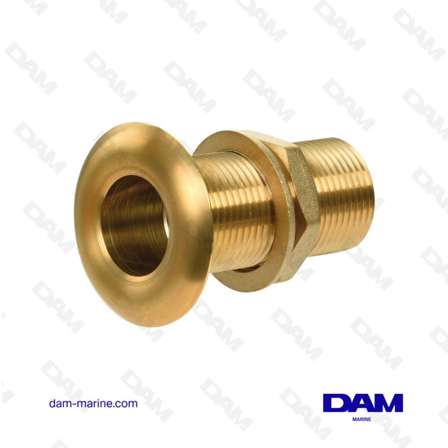 THROUGH-HULL BRASS 2"