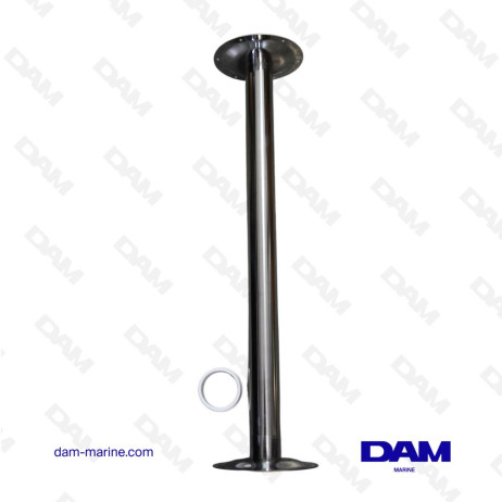 ALUMINUM TABLE LEG 700MM TUBE Ø60MM BASE 160MM