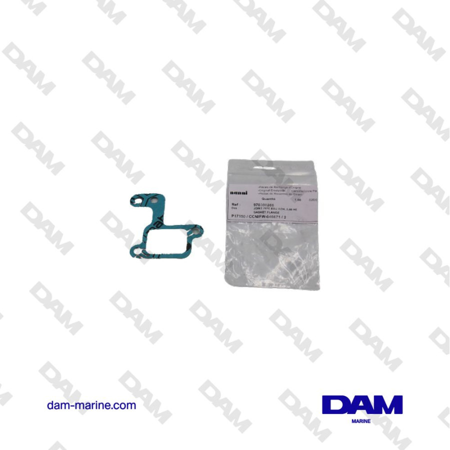 NANNI WATER PIPE GASKET 970.300.266