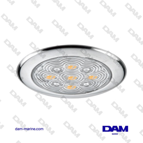 CEILING LIGHT 5 WHITE LEDS 94MM WITHOUT RECESSING