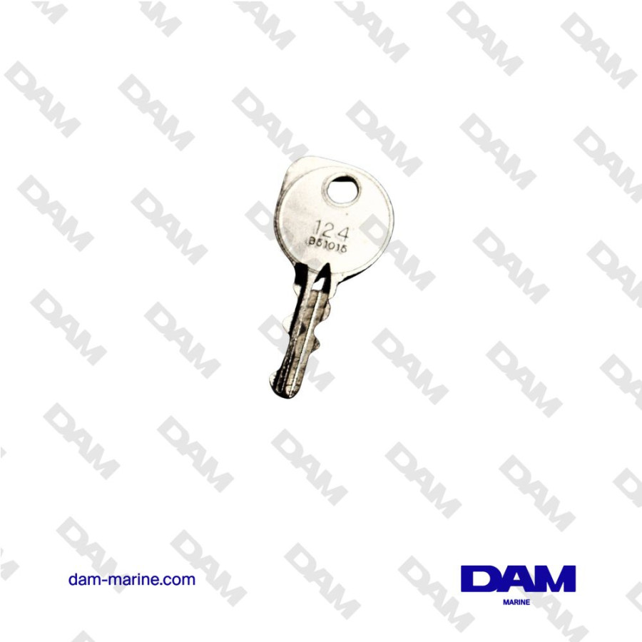 MERCURY IGNITION KEY N°124 30431124