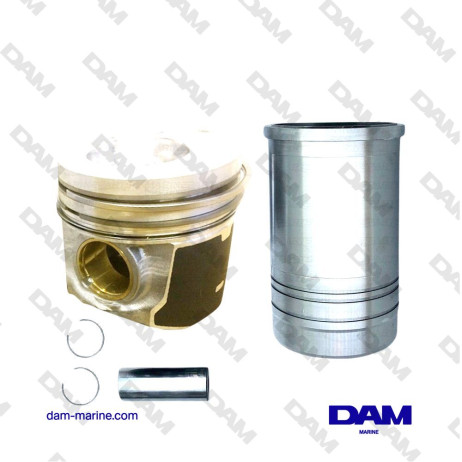 KIT CYLINDRE COMPLET MERCRUISER DIESEL 2.8 - 4.2L - 2096F