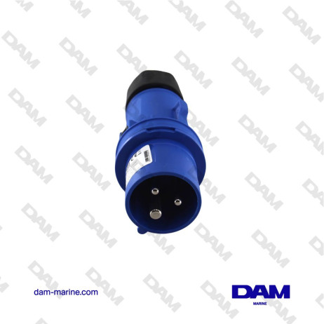 MALE POWER SOCKET FOR DOCK 16A