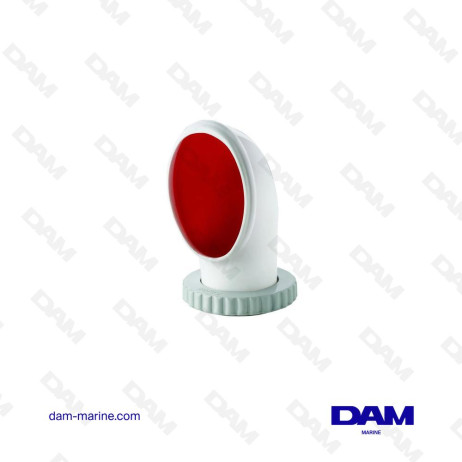 MANCHE A AIR TYPE LIBEC SILICONE INTERIEUR ROUGE DIAM 75 MM