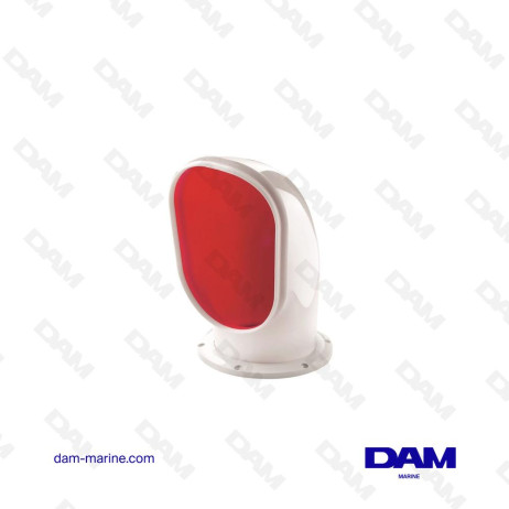 MANCHE A AIR TYPE SAMOEN S SILICONE INTERIEUR ROUGE DIAM 125 MM