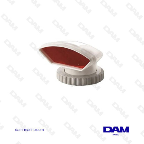 MANCHE À AIR TYPE TRAMON SILICONE INTÉRIEUR ROUGE DIAM 75 MM AVEC CERCLAGE ET BO