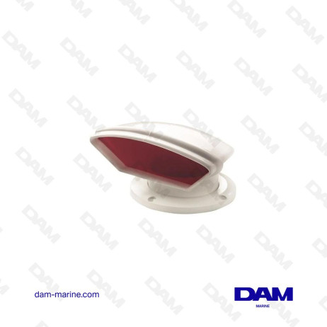 MANCHE A AIR TYPE TRAMON S SILICONE INTERIEUR ROUGE DIAM 75 MM