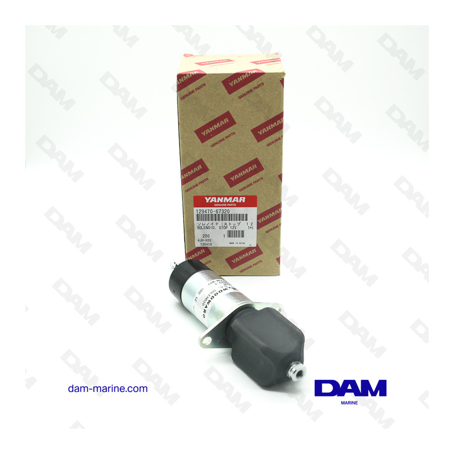 YANMAR STOP SOLENOID 12V