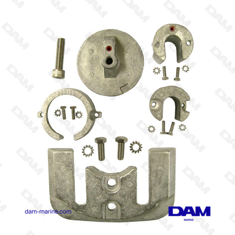 KIT ANODES ALU MERCRUISER BRAVO I