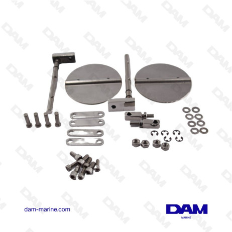 COMPLETE CORSA EXHAUST VALVE KIT*