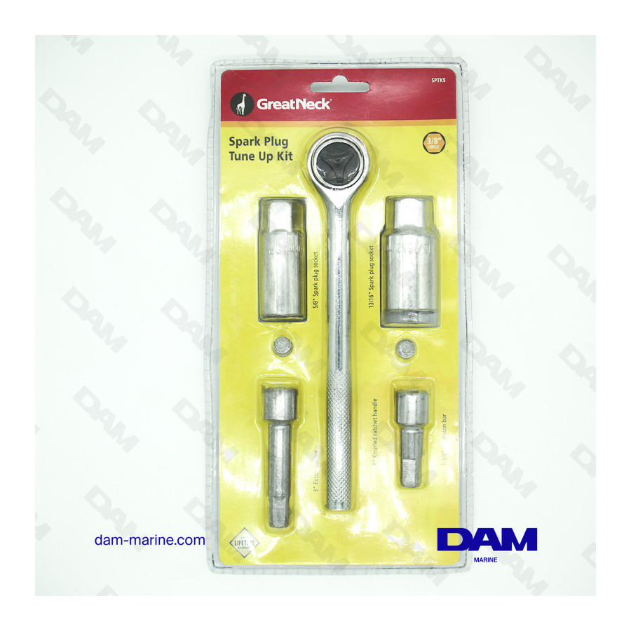 SPARK PLUG SOCKET KIT 4PCS