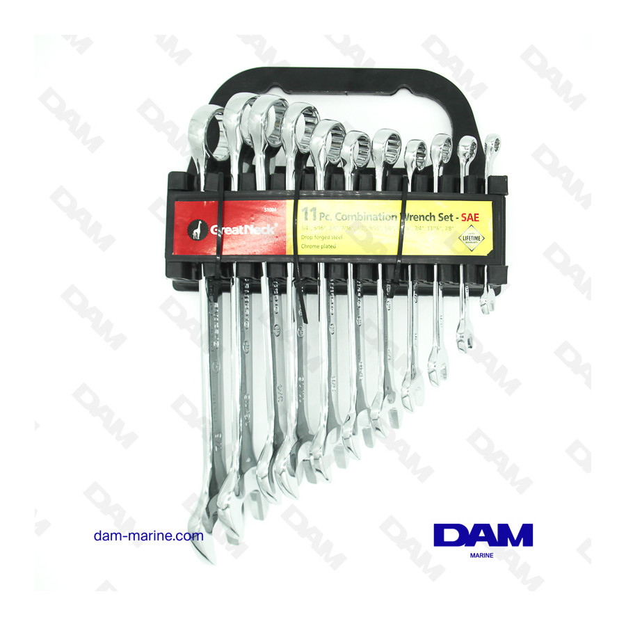 11PCS SAE WRENCH TOOL