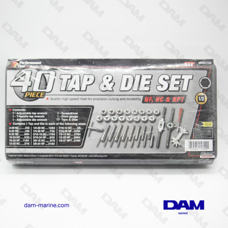 40PCS DIE KIT - SAE