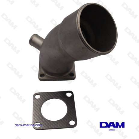 YANMAR STAINLESS STEEL EXHAUST ELBOW