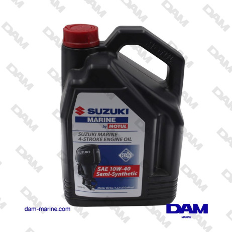 ACEITE DE MOTOR SEMI FUERA DE BORDA OEM SUZUKI 10W40 - 5L