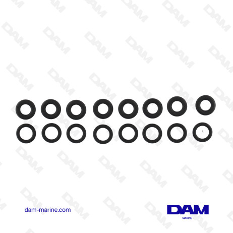 GM496 INJECTOR GASKET KIT 8PCS