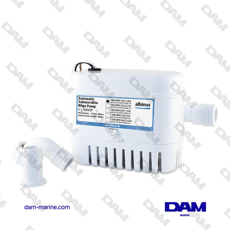 AUTOMATIC BILGE PUMP SAHARA S750 2839L