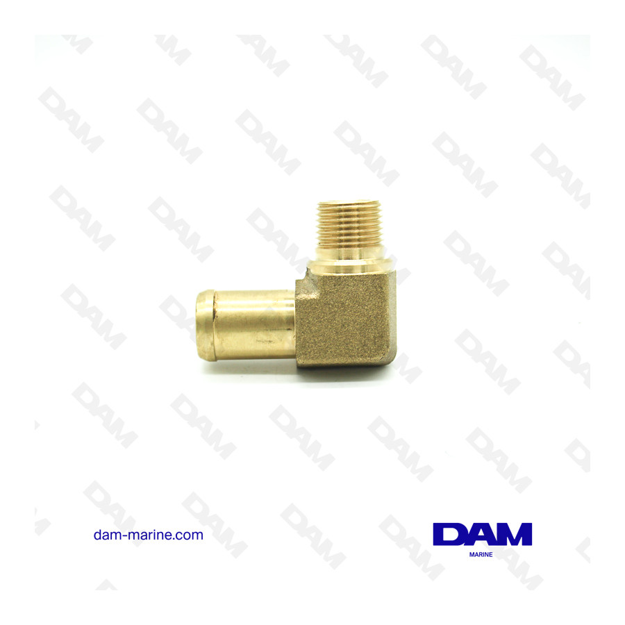 WATER FITTING ELBOW 90° MM - 17MM