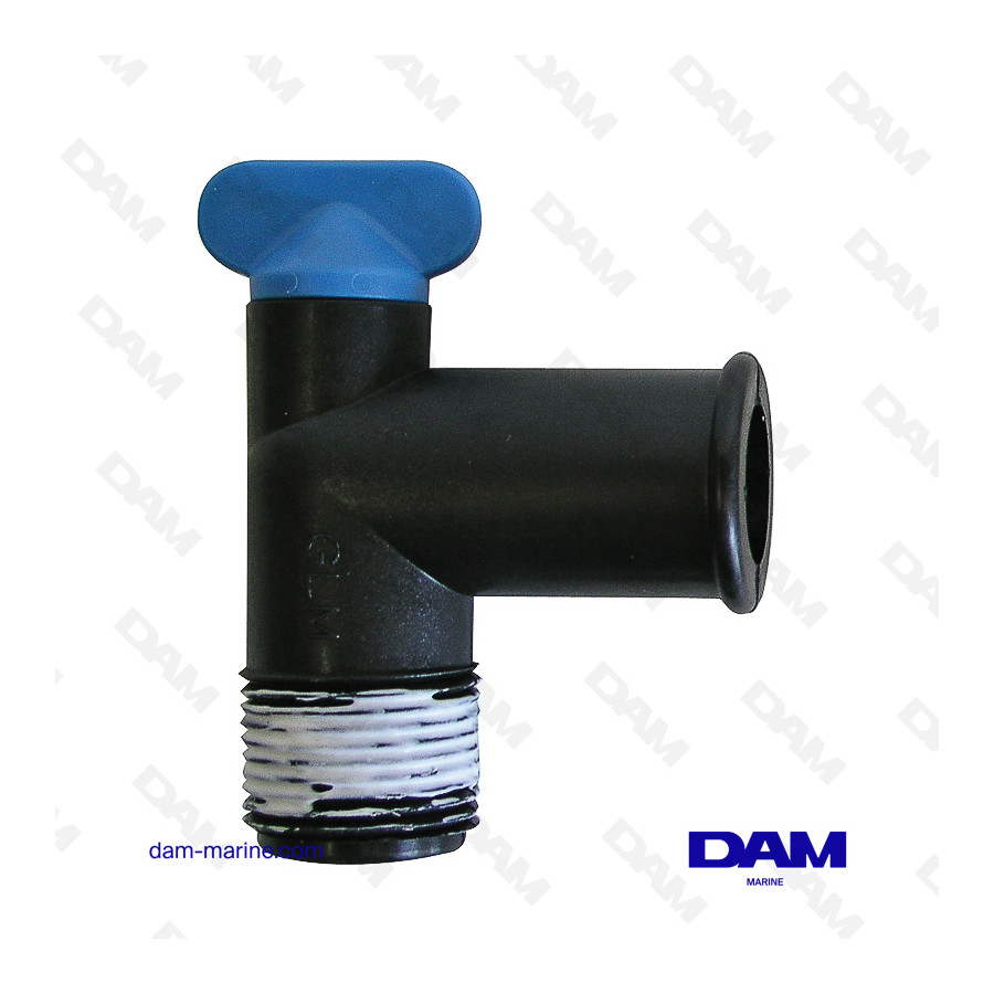 MERCRUISER PLASTIC WATER DRAIN FITTING