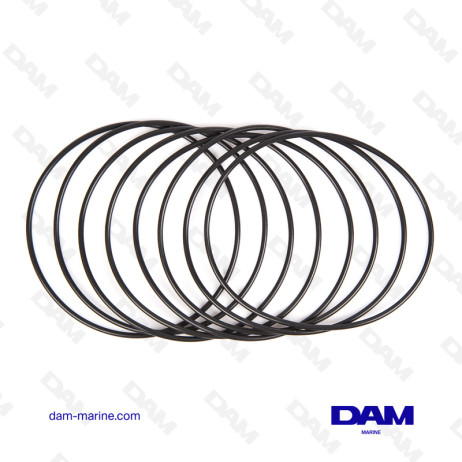 VOLVO D4-D6 TEMPERATURE EXCHANGER GASKET KIT