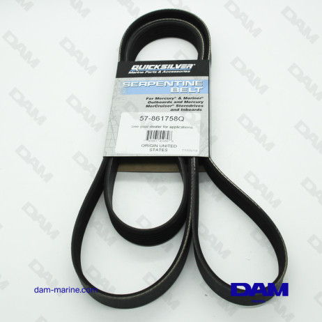 SERPENTINE BELT MERCRUISER V6-V8 ALPHA