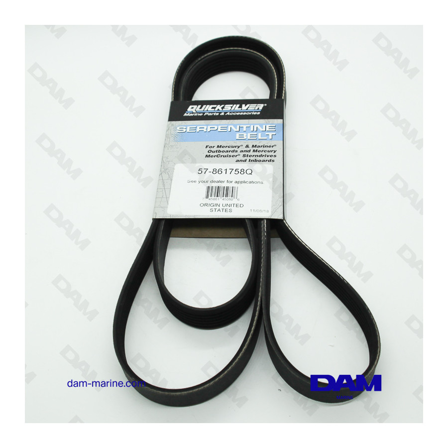 SERPENTINE BELT MERCRUISER V6-V8 ALPHA