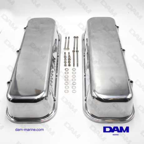 ROCKER COVER GM BB HP ALUMINUM - 2PCS