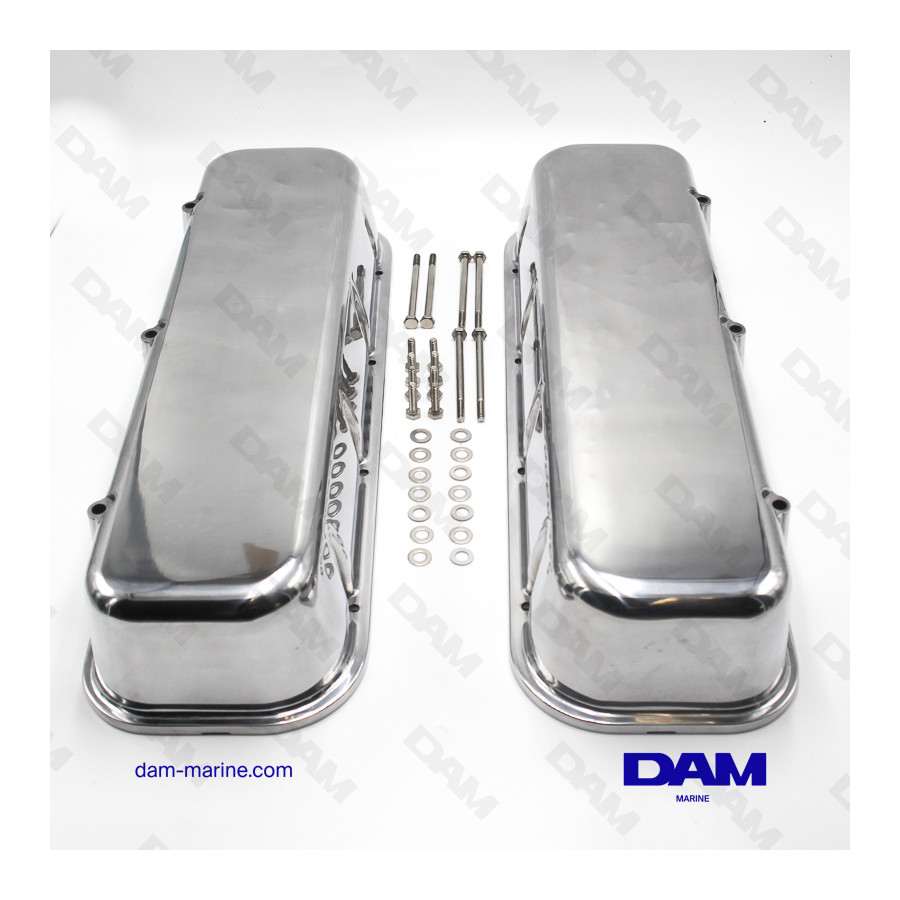 ROCKER COVER GM BB HP ALUMINUM - 2PCS