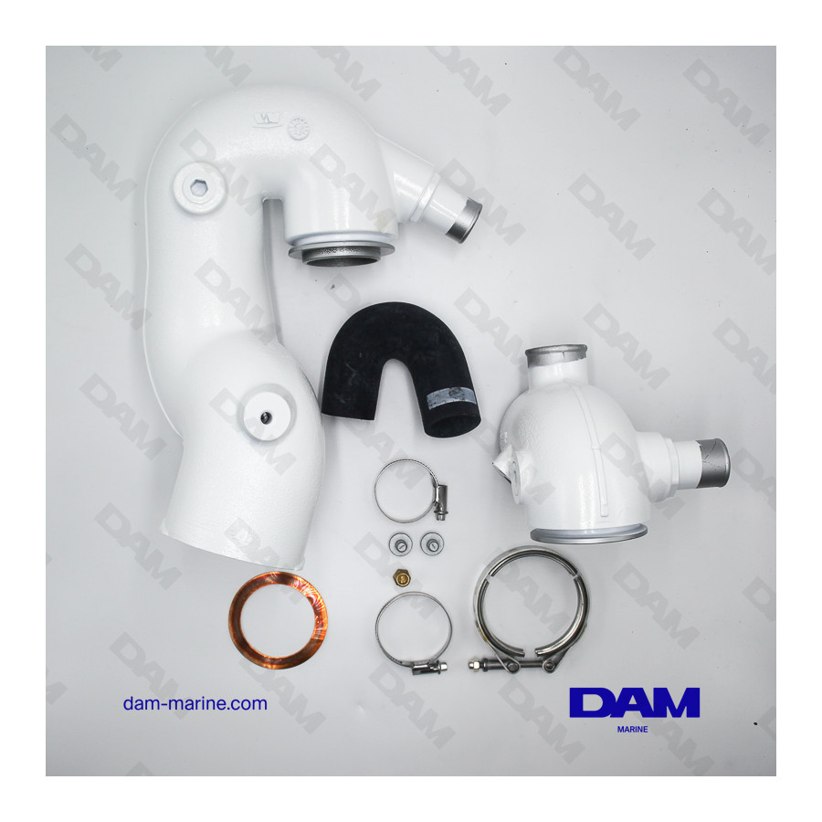 KIT COUDE ECHAPPEMENT MERCRUISER DIESEL