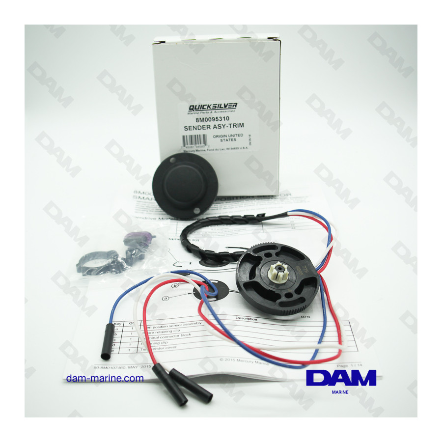 1 SENSOR DE AJUSTE BASE MERCRUISER DTS