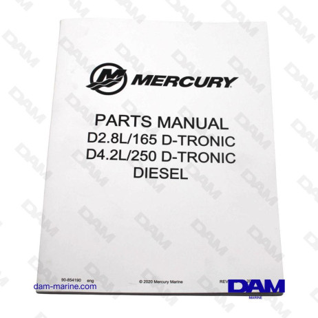 MERCRUISER DIESEL PARTS MANUAL*