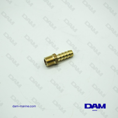 CONECTOR DE COMBUSTIBLE RECTO - 1/4 X 10MM