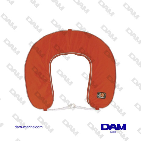 ORANGE HORSESHOE BUOY