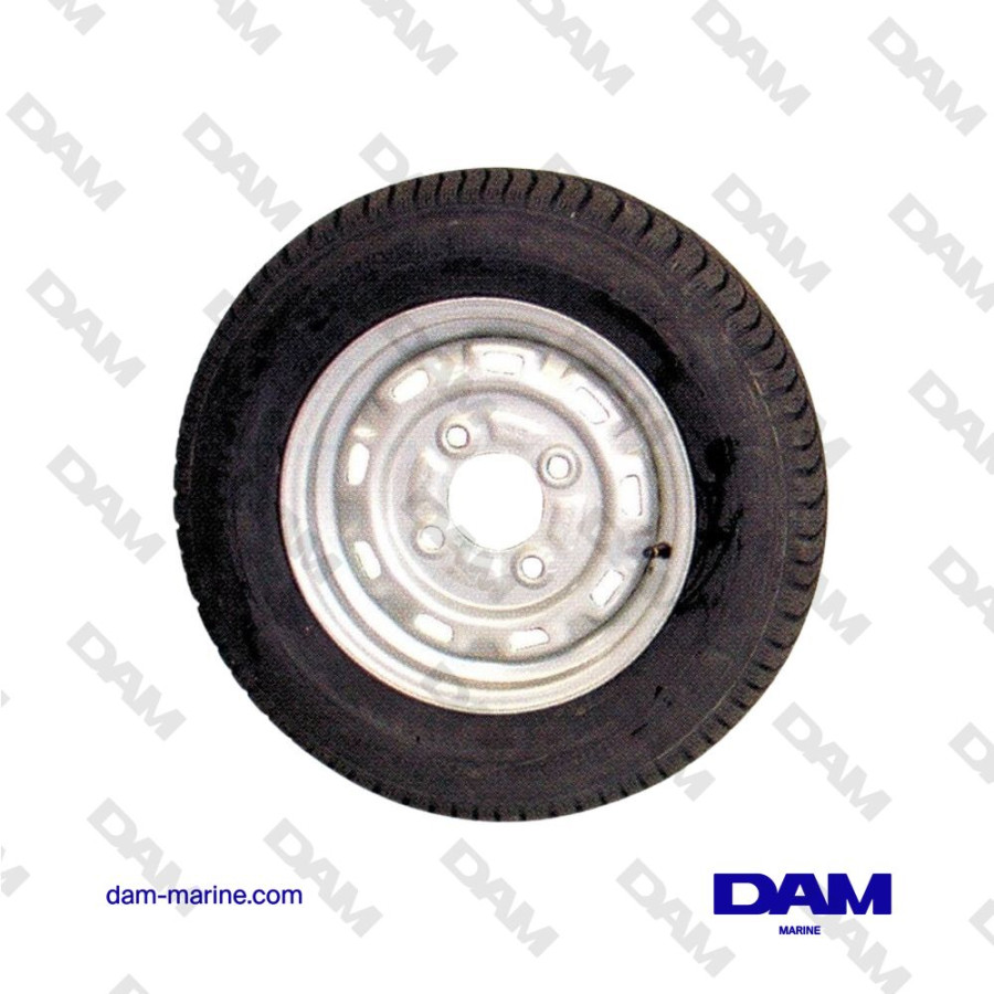 COMPLETE TRAILER WHEEL 185X70R14