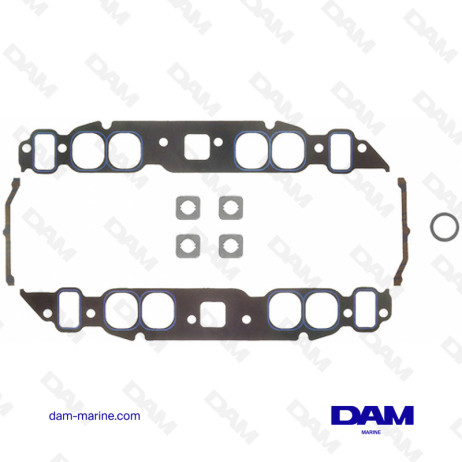 GASKET KIT INLET PIPE V8 GM BB - OVAL