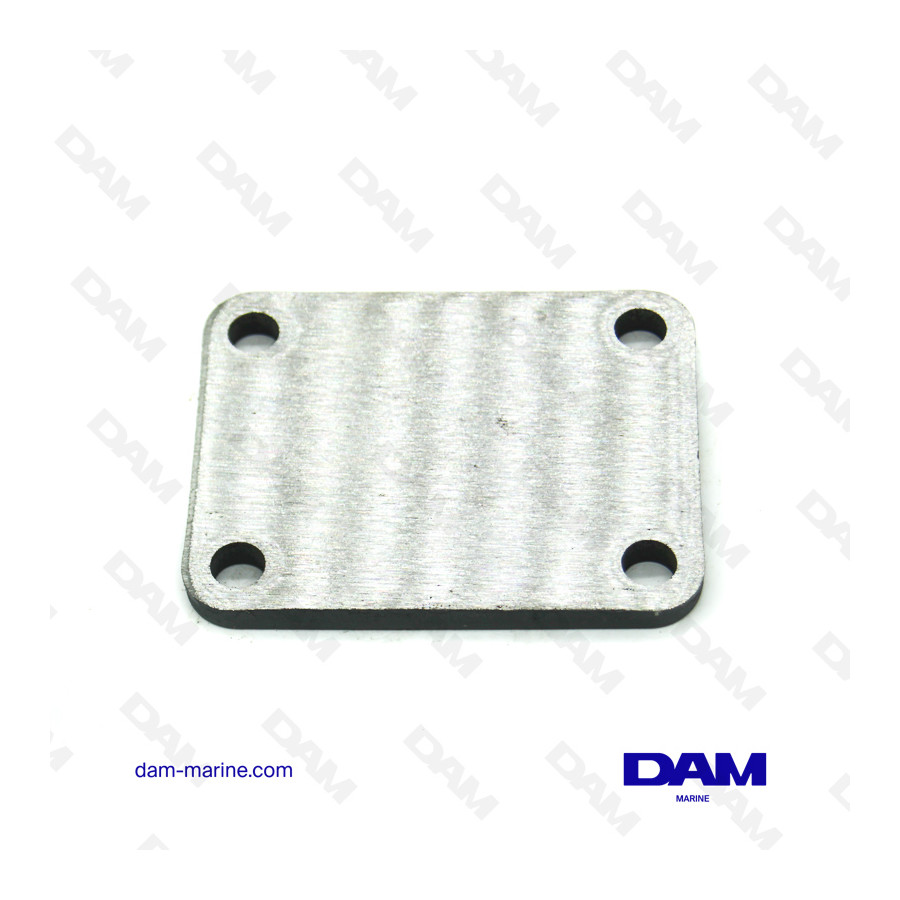 PLACA TRASERA DE COLECTOR MERCRUISER