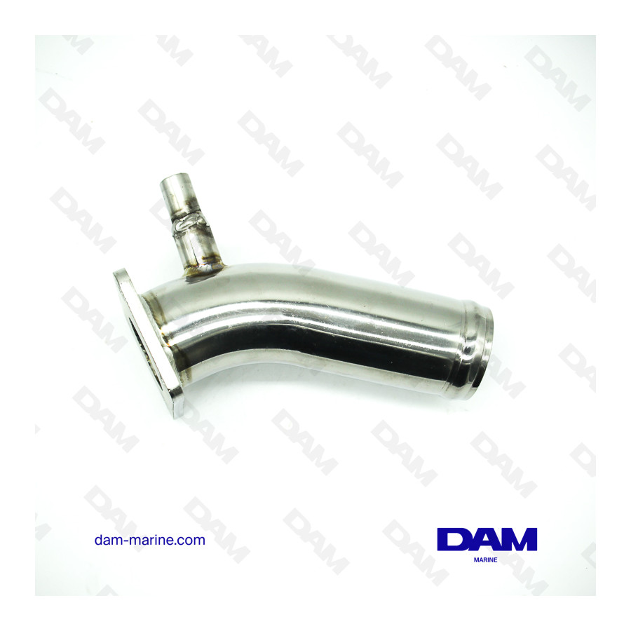 YANMAR STAINLESS STEEL EXHAUST ELBOW - 4V 19-17MM