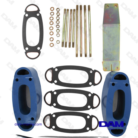 KIT ESCAPE COMPLETO ELEVADO PCM ZR 4"