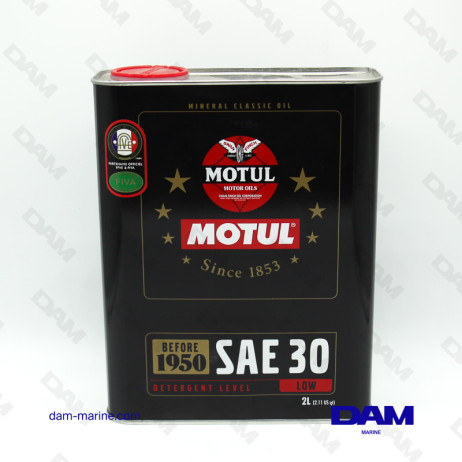 HUILE MOTEUR - INVERSEUR MOTUL SAE30 - 2L