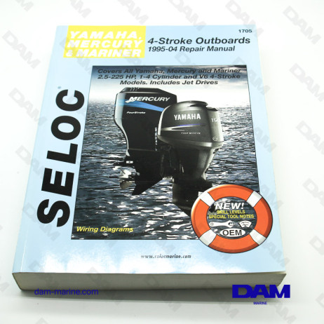 MANUAL DE TALLER YAMAHA - MERCURY 4T 1995-04