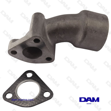 YANMAR Y8 STAINLESS STEEL EXHAUST MANIFOLD