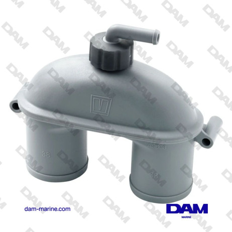 COUDE ANTI-SIPHON TYPE ASD 38 MM AVEC CLAPET