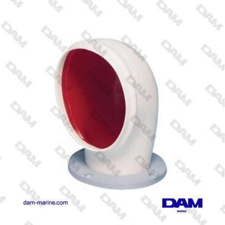 MANCHE A AIR TYPE LIBEC S SILICONE INTERIEUR ROUGE DIAM 75 MM