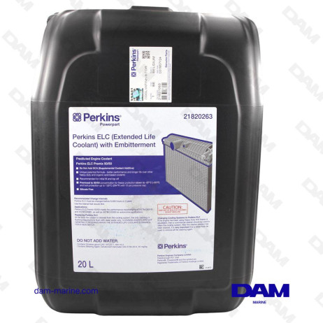 LIQUIDE DE REFROIDISSEMENT PERKINS 20L - 21820263*