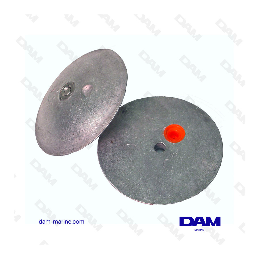 ANODE ROSACE DIAMETRE 72MM - ZINC