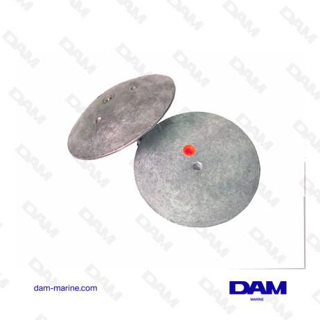 ANODE ROSACE DIAMETRE 127MM - ZINC