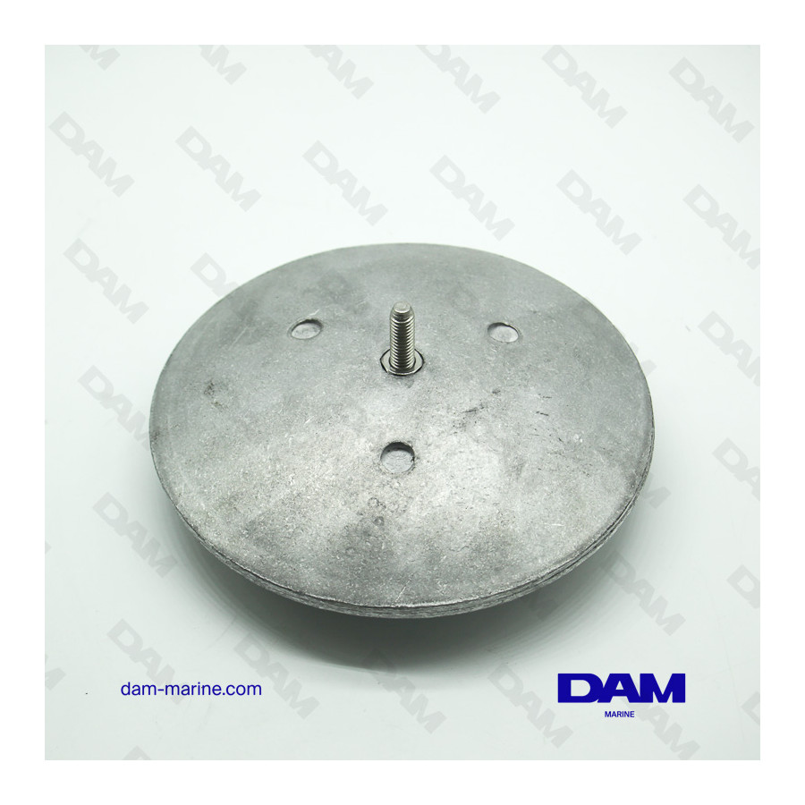 ANODE ROSACE DIAMETRE 165MM - ZINC